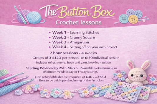 Crochet Course Deposit