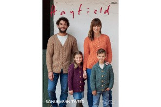 Hayfield Bonus Aran Tweed 8170(downloadable PDF)